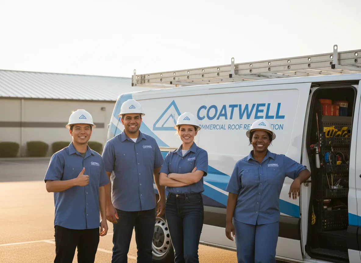 Commercial roof coating company in Irondale, OH